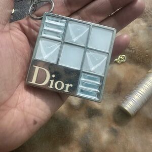 Dior vintage 2000’s makeup pallete keychain.